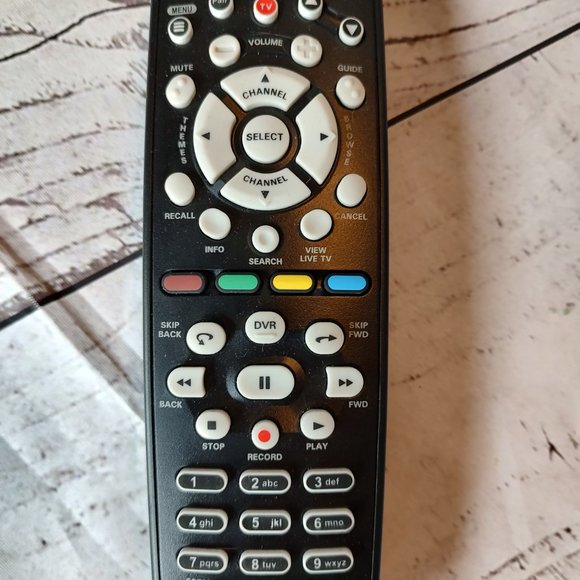 Dish Network 40.0 UHF 2G Satellite Universal Remote 186228 Tested Works Echostar - Picture 3 of 5
